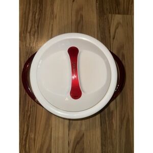 Pinnacle Tokyo Plast Panache Metallic Thermo Container Red Large 3.6 Quart